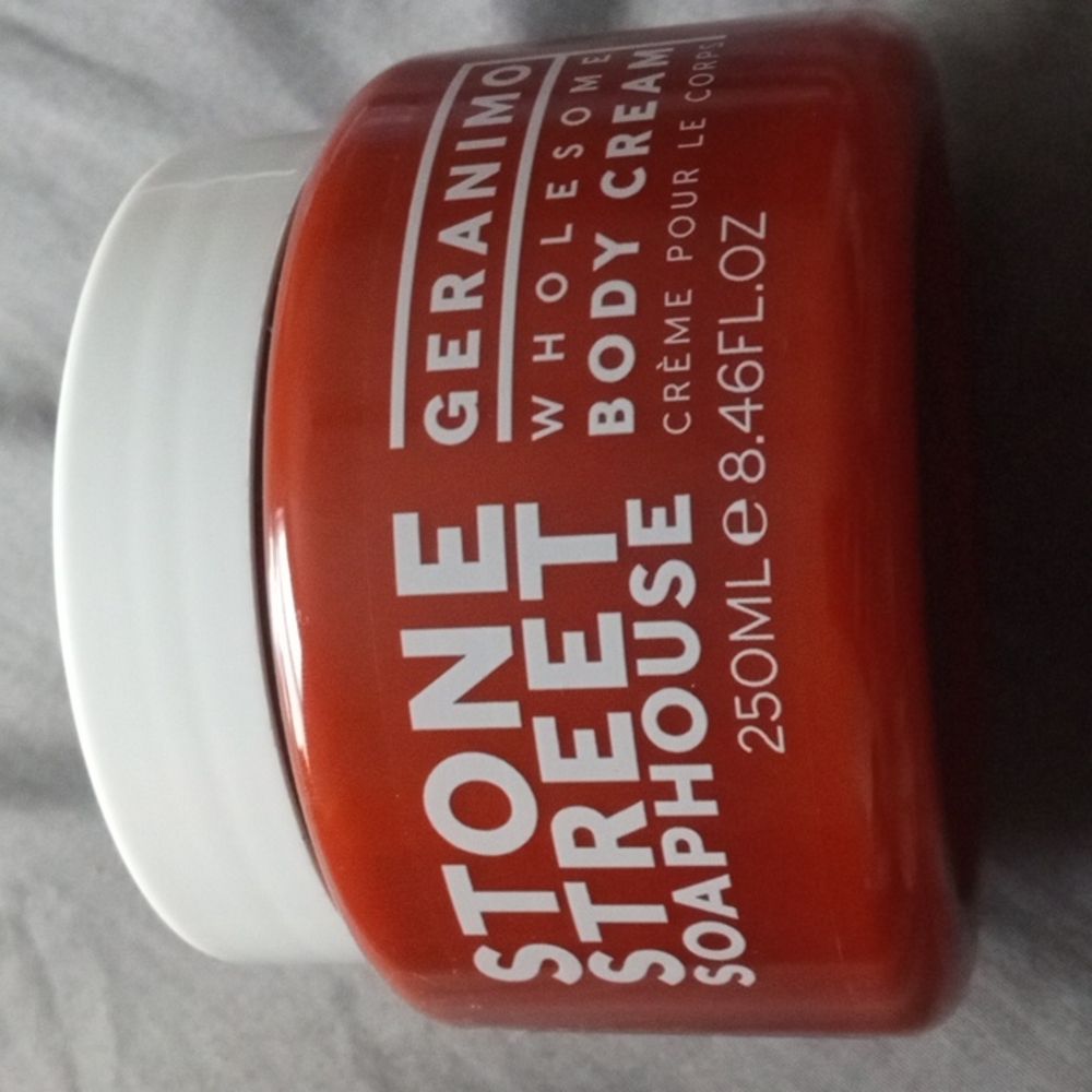 Stone Street Soaphouse Geranimo Wholesome Body Cream